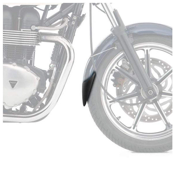 Pyramid Plastics Pyramid extenda fenda | matte black | triumph bonneville 2009>2015